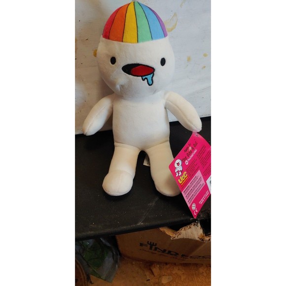 UCC James the Odd 1's Ones Out Plooosh Doll 11" White Plush Propeller Beanie - Picture 2 of 6